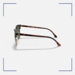 Ray-ban CLUBMASTER Poli Haut Écaille de tortue sur Doré – Image 3