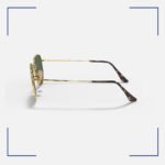 Ray-ban HEXAGONAL Doré – Image 3