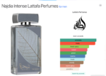 Najdia Intense Lattafa Parfum Homme 100ml – Image 3